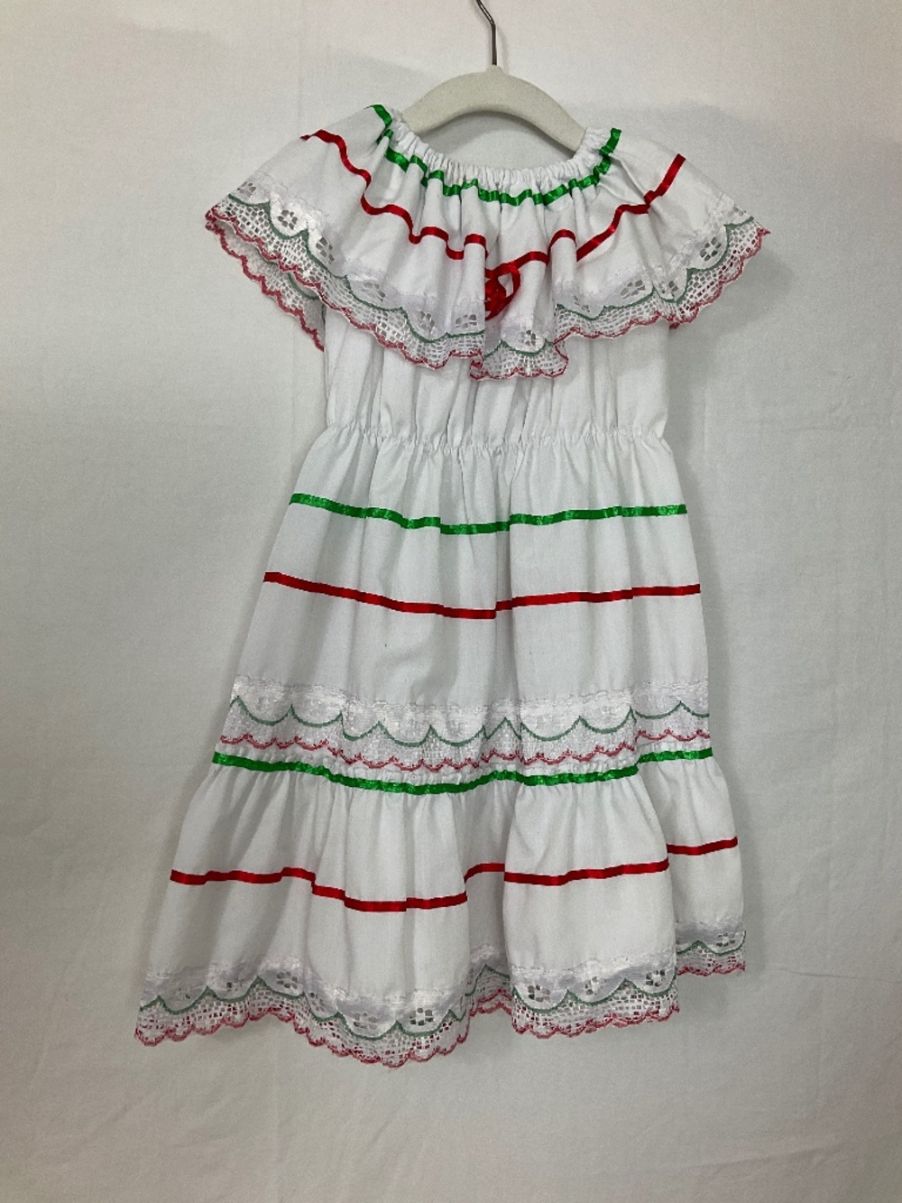 Girls Traditional Mexican Dress Handmade NO Tags Girls Size 5